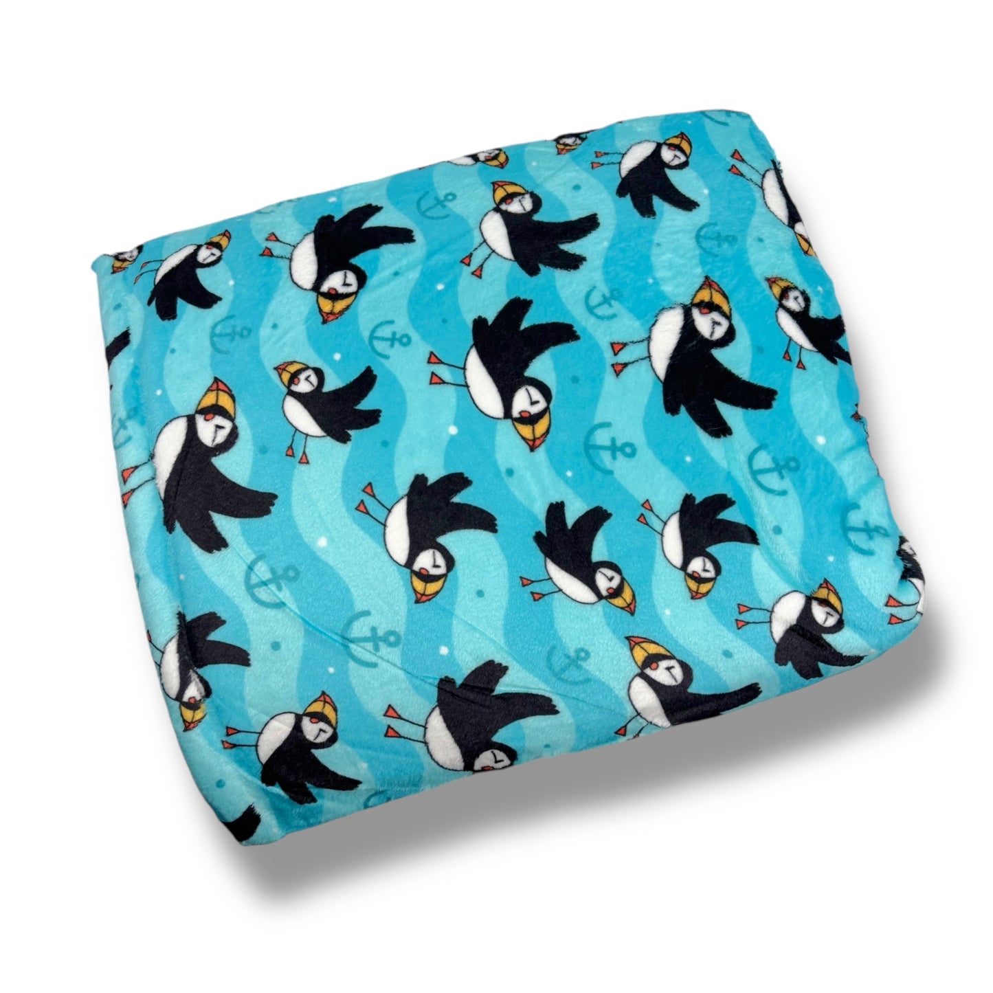 Puffin Awesome! Pembs X The Salty Spaniel - Blanket