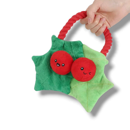 Happy Woofmas | Christmas Berry - Rope Toy