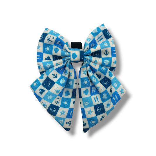 Seaside Soul! Pembs X The Salty Spaniel - Sailor Bow